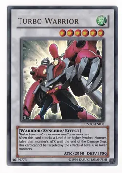 Yugioh Turbo Warrior CSOC-EN038 Ultra Rare Unlimited NM - Image 1
