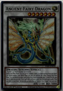 Ancient Fairy Dragon (UR) Ultra Rare 25th Anniversary Rarity Collection RA01-EN0 - Image 1