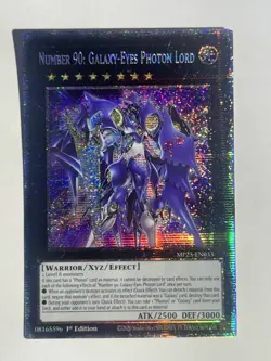 Yu-Gi-Oh! MP25 1st Edition Holo Dark Armed & Galaxy-Eyes Photon Lord - Image 1