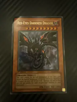 Yu-Gi-Oh Red-Eyes Darkness Dragon - SD1-EN001 - Ultra Rare - 1st Edition HP - Image 1