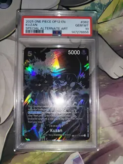 2025 Kuzan SR SP OP10-082 Legacy of the Master 2025 One Piece Card PSA 10 - Image 1