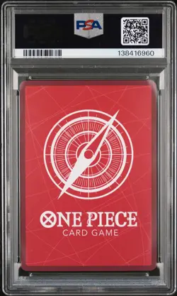 2025 ONE PIECE PROMOS PSA MAGAZINE EXCLUSIVE #001 SHANKS PSA 10 - Image 2