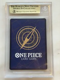 2025 One Piece Fist of Divine Speed #OP1106 Zeus Alt Art R BGS Gem Mint - Image 2