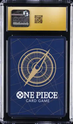 2024 ONE PIECE JAPANESE SAIKYO JUMP PROMO #P-075 MONKEY D. LUFFY CGC 10 PRISTINE - Image 2