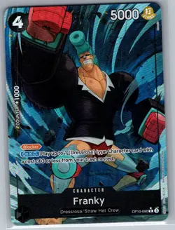 Franky Alt Art OP10-090 Royal Blood - One Piece Card Game - NM - Image 1