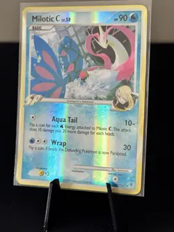 Pokemon Milotic C LV. 58 Supreme Victors Reverse Holo Card 035/147 - 2009 LP - Image 1