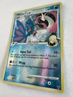 Pokemon Milotic C LV. 58 Supreme Victors Reverse Holo Card 035/147 - 2009 LP - Image 4
