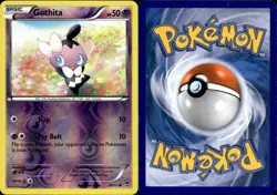 REVERSE HOLO Gothita 39/111 PL - XY Furious Fists Pokemon Card - Atsuko Nishida - Image 1
