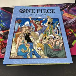 ONE PIECE Card Game 9 Pocket Binder 2022 Ver. 1 with 17 Pages + 153 Cards - Image 1