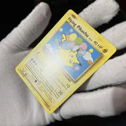 Pokemon TCG 3 Card Lot Surfing Pikachu, Flying Pikachu, Ash's Pikachu LP-NM - Image 5