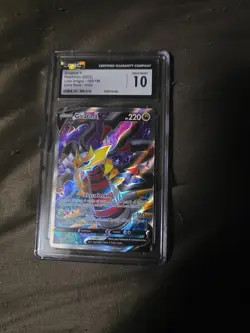 Pokemon TCG Lost Origin Giratina v Full Art Ultra Rare Card 185/196 - Image 1