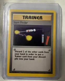 Pokemon Card TCG Base Set Item Finder 74/102 Non Holo Rare - Image 1