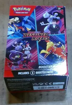 NEW Pokemon 6Pk Trading Card Game Scarlet & Violet Destined $85.19 - Image 1