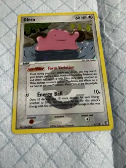 Pokemon TCG Ditto EX FireRed & LeafGreen Reverse Holo Card 4/112 - Image 3