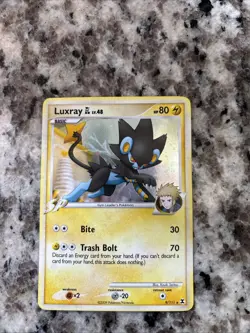 Luxray Pokemon Card From 2009 Holo 9/111 - Image 2