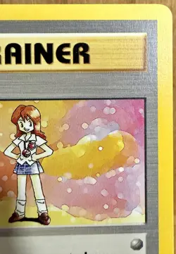 Lass 75/102 Base Set Unlimited Rare Trainer Card 1999 Vintage Pokemon TCG - Image 5