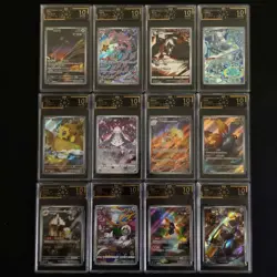12 Lot OCD 10 Pokemon TCG Chinese Card AR Art Rare oranguru Veluza joltik FI38 - Image 1