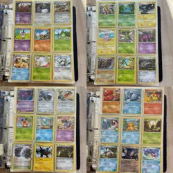 Vintage Pokemon Collection Binder Mid Era NM-MP OVER 1,000 Cards - Image 1