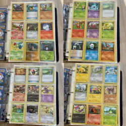 Vintage Pokemon Collection Binder Mid Era NM-MP OVER 1,000 Cards - Image 3