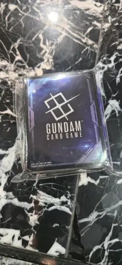 Gundam Card Game Bandai Card Fest Galaxy Black Space Sleeves (70ct) - Fast Ship! - Image 2