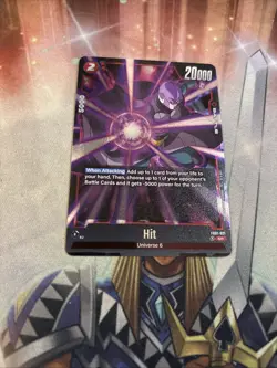 Hit FB01-021 Regular Super Rare Dragon Ball Super Card Game Awakened Pulse - Image 1