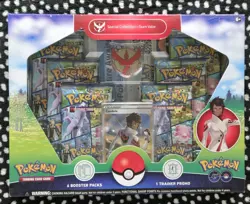 Pokemon Go Special Collection Team Valor TCG6 Booster Packs Sealed - Image 1