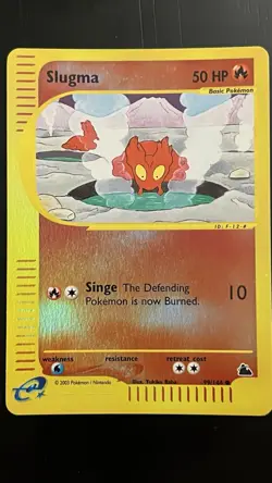 Slugma 99/144 LP Skyridge Reverse Holo Pokemon TCG - Image 1