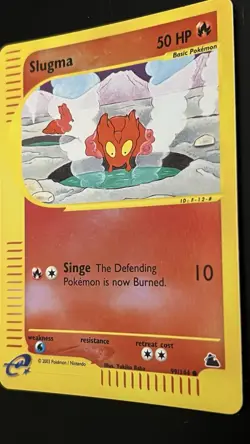 Slugma 99/144 LP Skyridge Reverse Holo Pokemon TCG - Image 3