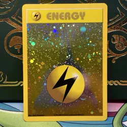 Pokemon Card - Lightning Energy (WotC 2000 Pokemon League Promo) Reverse Holo NM - Image 1