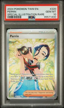 2024 Pokemon Twilight Masquerade Special Illustration Rare Perrin #220 PSA 10 - Image 1