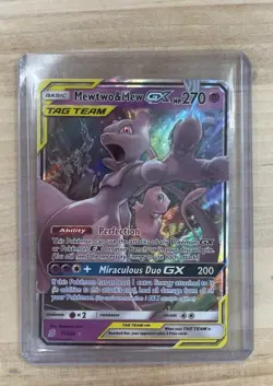 Pokemon TCG Mewtwo & Mew GX 071 SM Unified Minds - Image 1