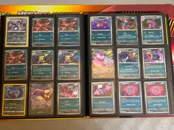 B17 POKEMON BINDER COLLECTION LOT HOLO RARE REV V VMAX BASE SET LOTS OF OLD - Image 5