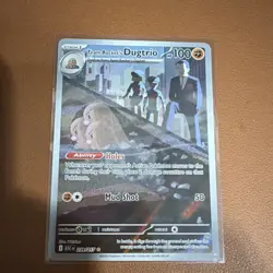 Pokemon Team Rocket's Dugtrio 239/217 Rare Stage 1 HP 100 Ability Set 2026 - Image 1