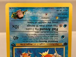 Giovanni's Magikarp 73/132 Gym Challenge Pokemon Card 1st Edition - Near Mint - Image 4