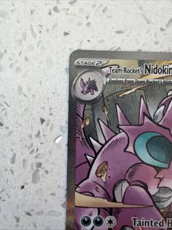Pokemon TCG Team Rockets Nidoking EX 233/182 Destined Rivals Near Mint - Image 5