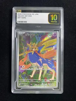 2025 Pokemon TCG Japanese Zacian M2 087/080 AR Art Rare PLG 10 Pristine SV42 - Image 1