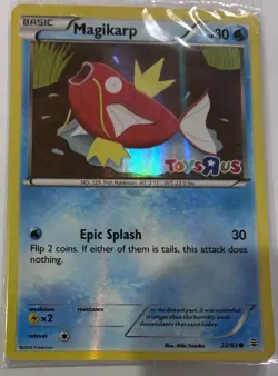 Pokemon TCG Magikarp - Toys R Us Promo Holo Foil Stamped English SEALED NM+M - Image 2