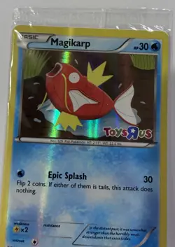 Pokemon TCG Magikarp - Toys R Us Promo Holo Foil Stamped English SEALED NM+M - Image 3