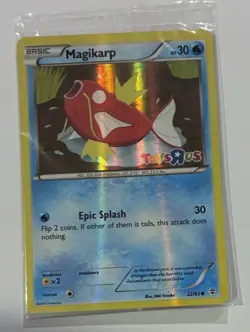 Pokemon TCG Magikarp - Toys R Us Promo Holo Foil Stamped English SEALED NM+M - Image 4