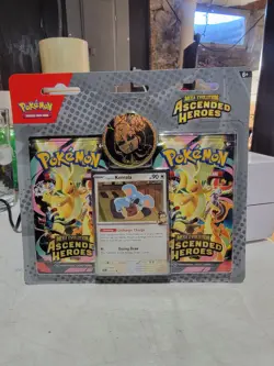 Ascended Heroes Komala Cosmos Promo Pokemon Mega Evolution 2-Pack Blister - Image 1