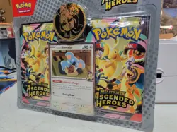 Ascended Heroes Komala Cosmos Promo Pokemon Mega Evolution 2-Pack Blister - Image 2