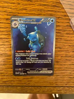 Blastoise ex 200/165 Special Illustration Rare SV 151 Near Mint Pokemon - Image 1