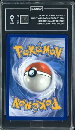 2025 POKEMON DRI EN DESTINED RIVALS #232 CYNTHIA'S GARCHOMP EX TAG 9 - Image 2