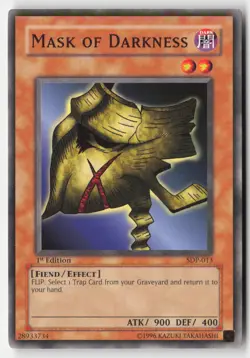 Yugioh - Mask of Darkness SDP-013 1st Edition - Starter Deck: Pegasus - Image 1