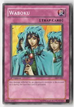 Yugioh - Waboku SDP-044 1st Edition - Starter Deck: Pegasus - Image 1