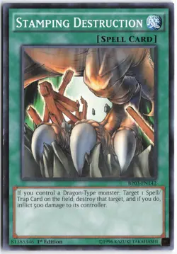 Yugioh - Stamping Destruction BP03-EN142 1st Edition - Battle Pack 3: Monster Le - Image 1