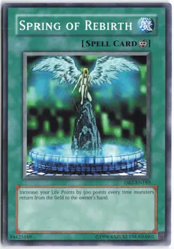 Yugioh - Spring of Rebirth DB2-EN185 Unlimited - Dark Beginning 2 - Image 1
