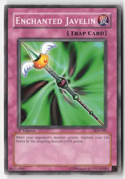 Yugioh - Enchanted Javelin SDP-049 1st Edition - Starter Deck: Pegasus - Image 1