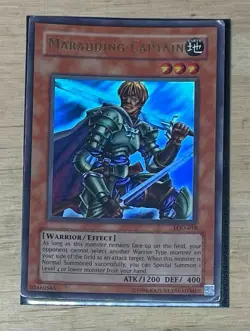 Yugioh Marauding Captain LOD-018 Ultra Rare Unlimited Edition HP - Image 1