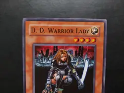 Yugioh - D.D. Warrior Lady DCR-027 Super Rare 1st Edition - Image 2